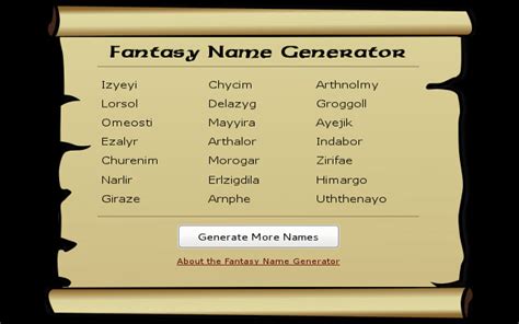 fantasy organization name generator.